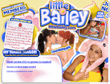 Tablet Screenshot of littlebailey.com